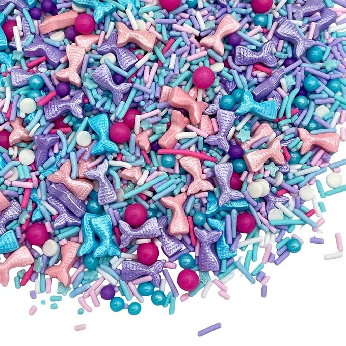 Manvscakes Sprinkles- Edible Cake and Cupcake Sprinkles with Assorted Shapes and Sizes for Partie... | Amazon (US)