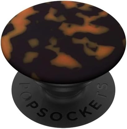 Stylish Classic Tortoise Brown PopSockets Adhesive PopGrip | Amazon (US)
