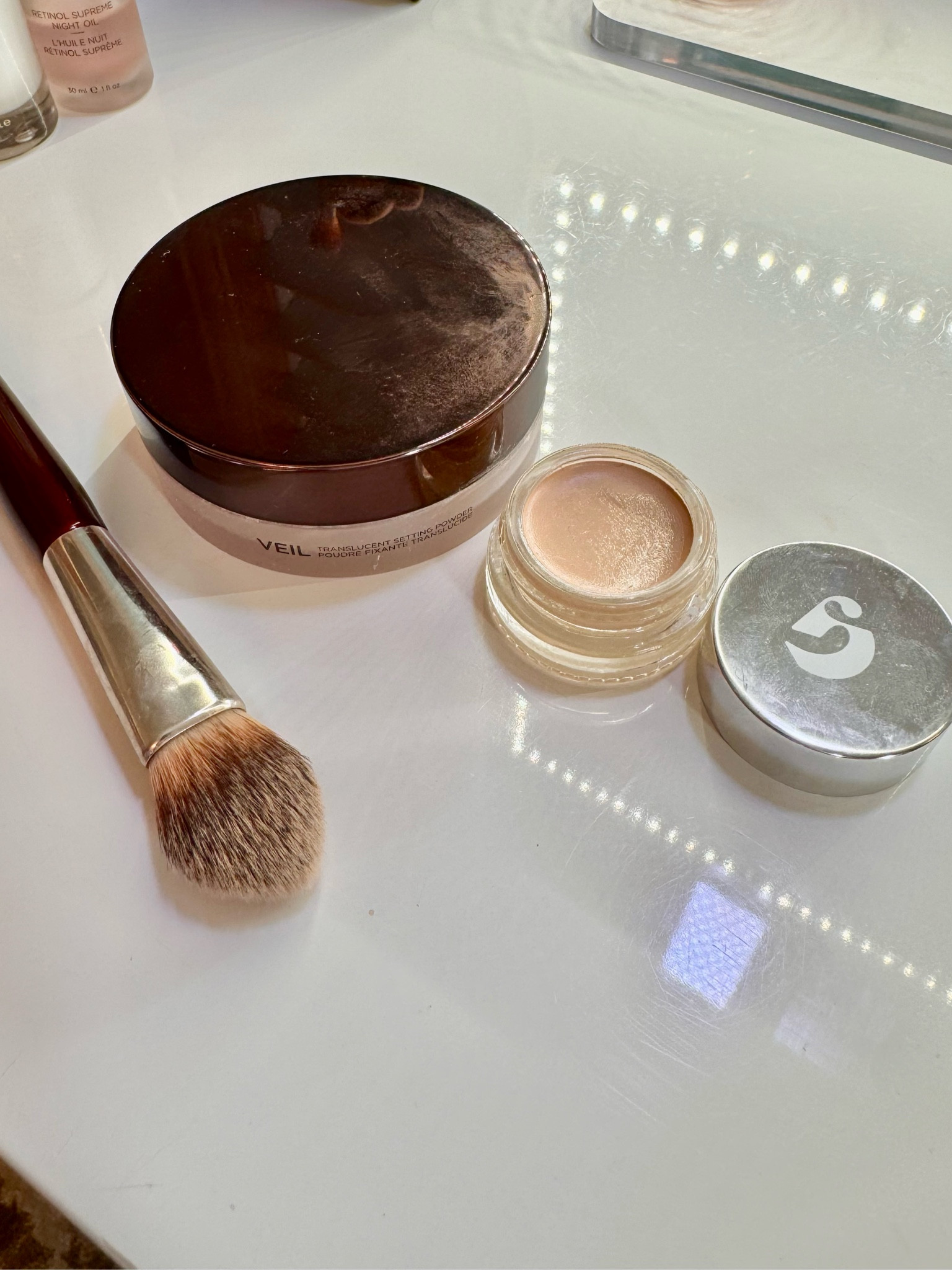 Concealer and best translucent powder ever! Get these in the Sephora Sale! The brush is BK Beauty! You’ll love it too. 

Bk beauty code WANDALOVES15

Sephora Sale

#LTKxSephora #LTKbeauty