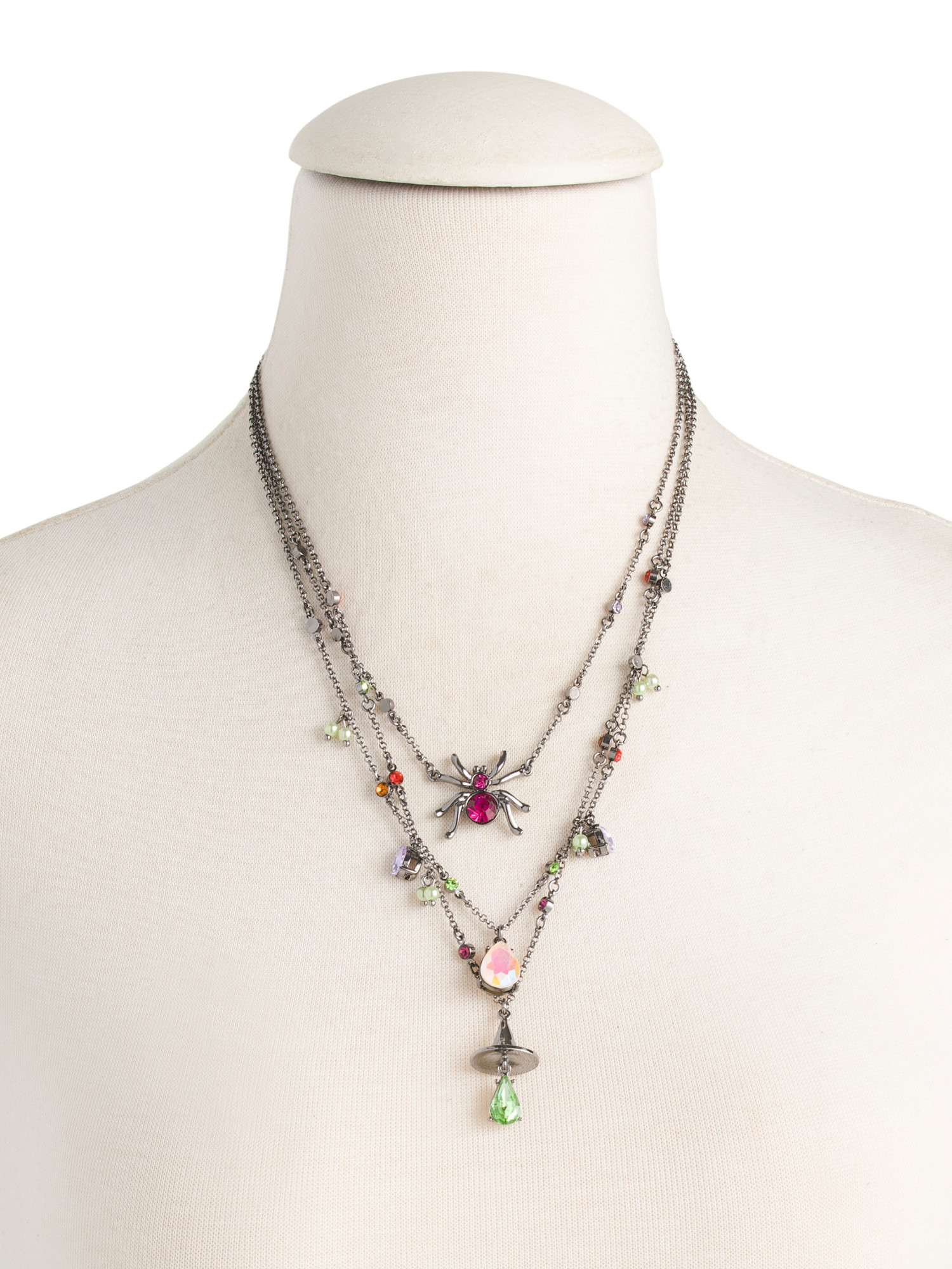 Witch Hat Spider Illusion Necklace | TJ Maxx