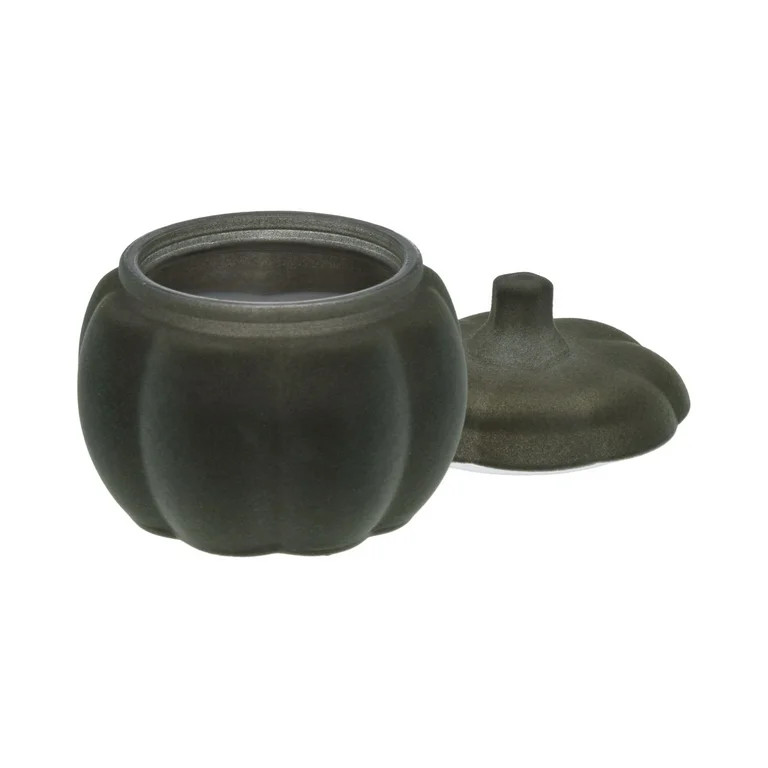 Better Homes & Gardens Fresh Cut Frasier Scented 2-Wick 10oz (284.3 g) Medium Flocked Pumpkin Jar... | Walmart (US)