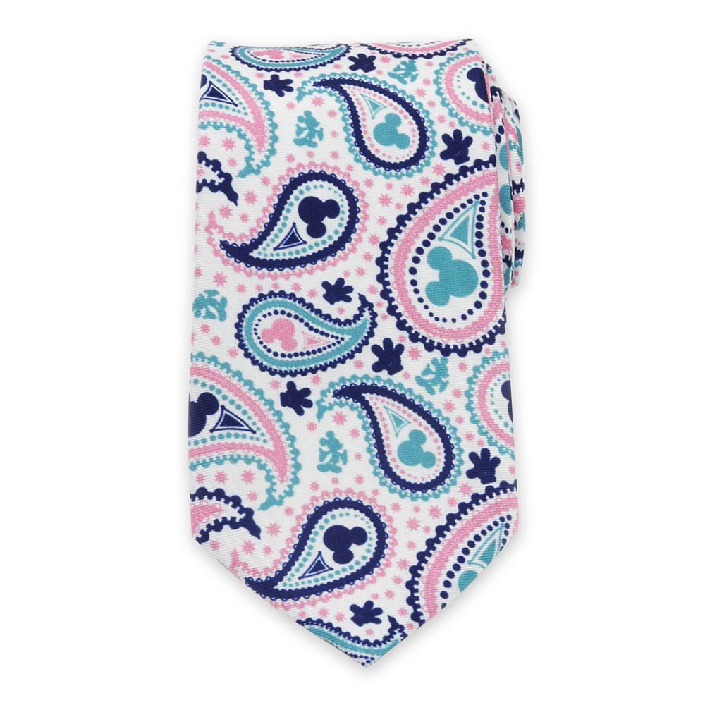 Mickey Mouse Paisley Silk Tie for Adults | Disney Store