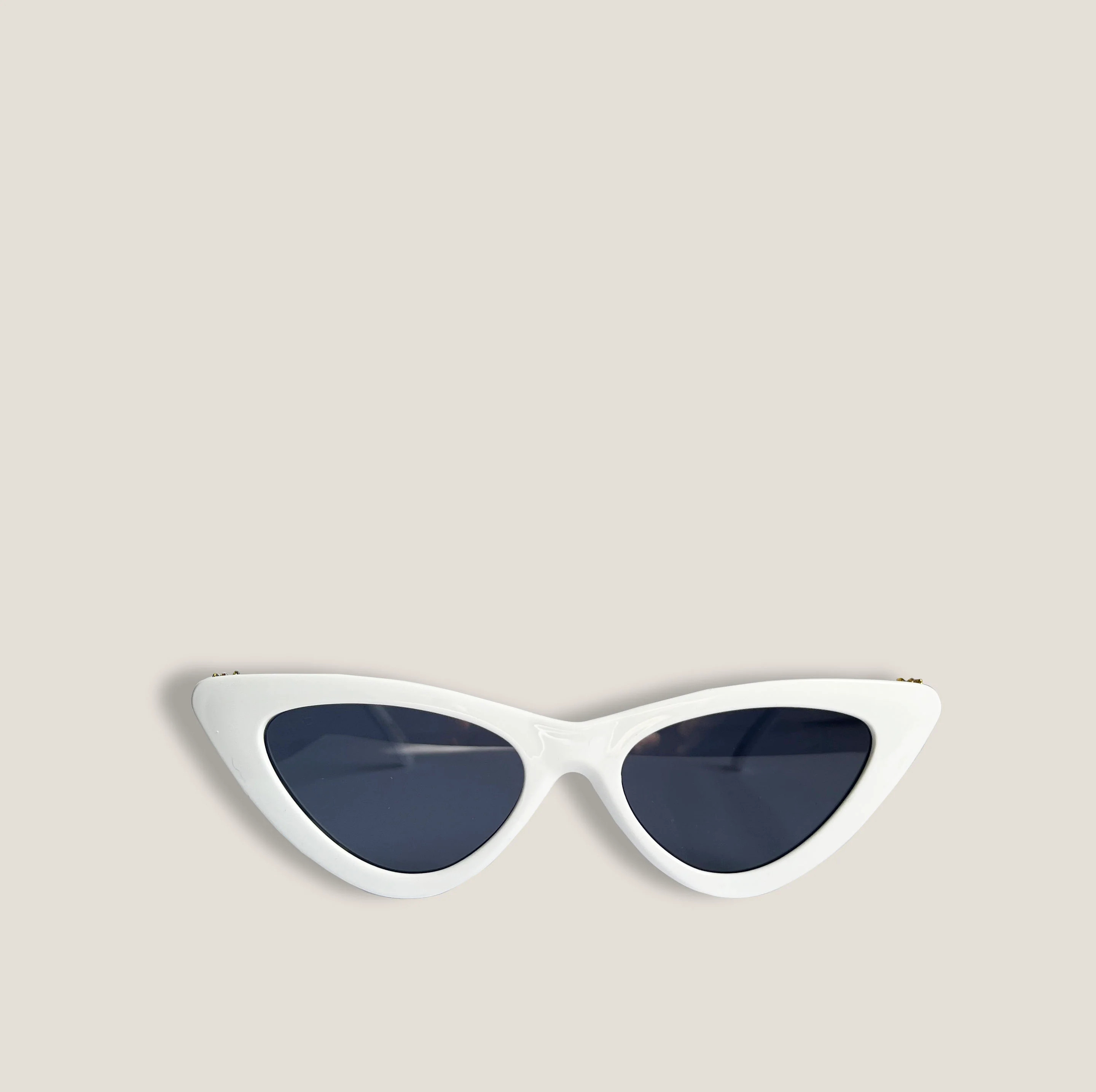 MME. CBK SUNGLASSES -  BLANC. | MME.MINK