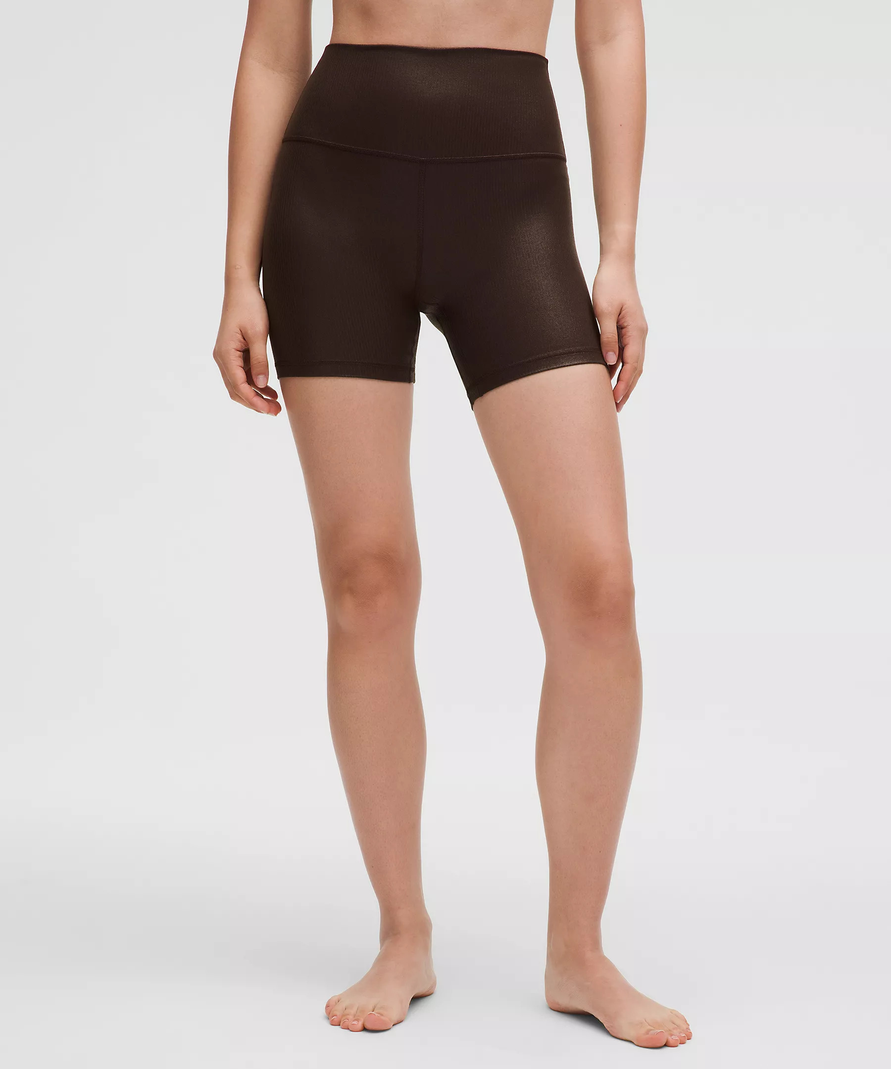lululemon Align™ High-Rise Ribbed Short 6" | Lululemon (US)