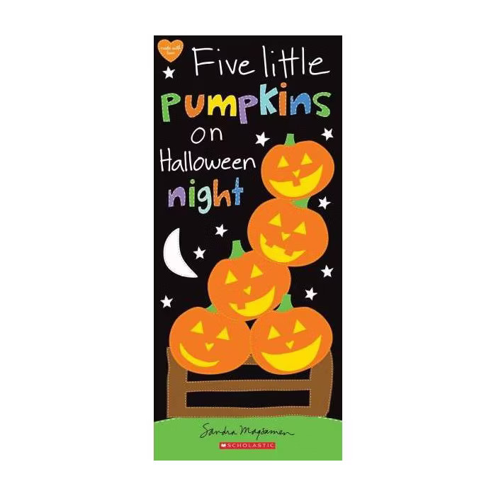 Five Little Pumpkins on Halloween Night - by  Sandra Magsamen (Board Book) | Target