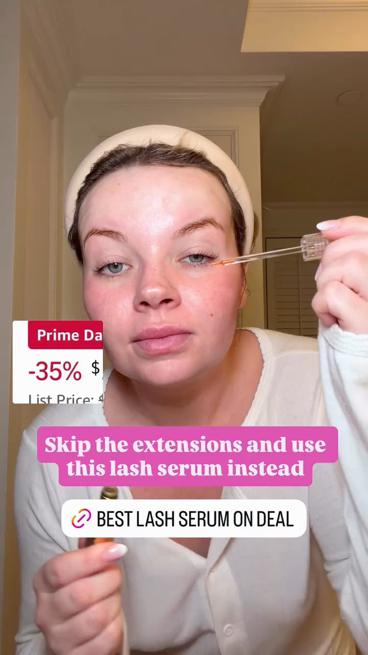 The best lash serum on Prime Day Deals!!! ￼

#LTKSaleAlert #LTKBeauty