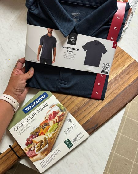 New Sam’s Club finds! 

Mens polo shirt - super lightweight, perfect for summer! My husband wears an XL because he has a super long torso 

The charcuterie board was $14.97 and is huge! Also beautiful for serving 😍

#LTKSaleAlert #LTKSeasonal #LTKFindsUnder50