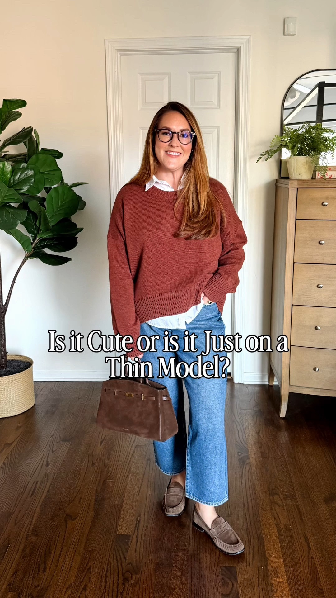 Let’s recreate three outfits from Pinterest using the @Quince cotton boyfriend sweater. 

Cotton boyfriend sweater – large
Straight leg jeans – 31–26
White straight light jeans – 31–26
White button-down – large
White T-shirt – large
Brown and brass belt – 95
Brown Suede loafers – La Peche￼
Suede bags – midi 
￼

#LTKootd #LTKMidsize #LTKOver40
