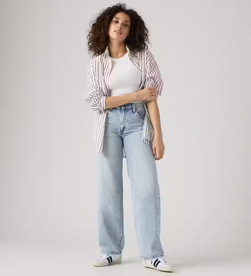 Baggy Dad Women's Jeans - Light Wash | Levi's® US | LEVI'S (US)
