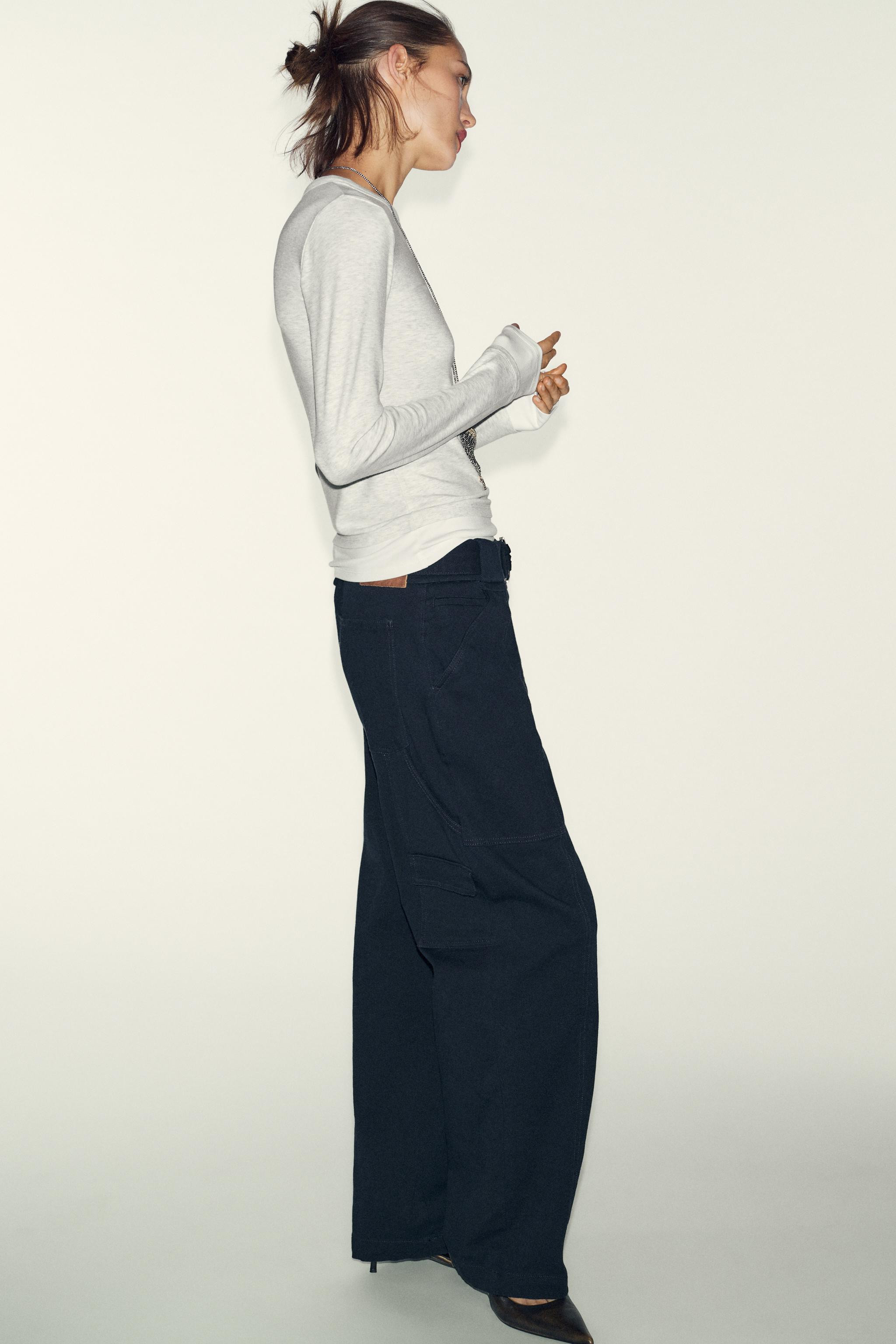 MOCK LAYER CONTRAST T-SHIRT | Zara UK