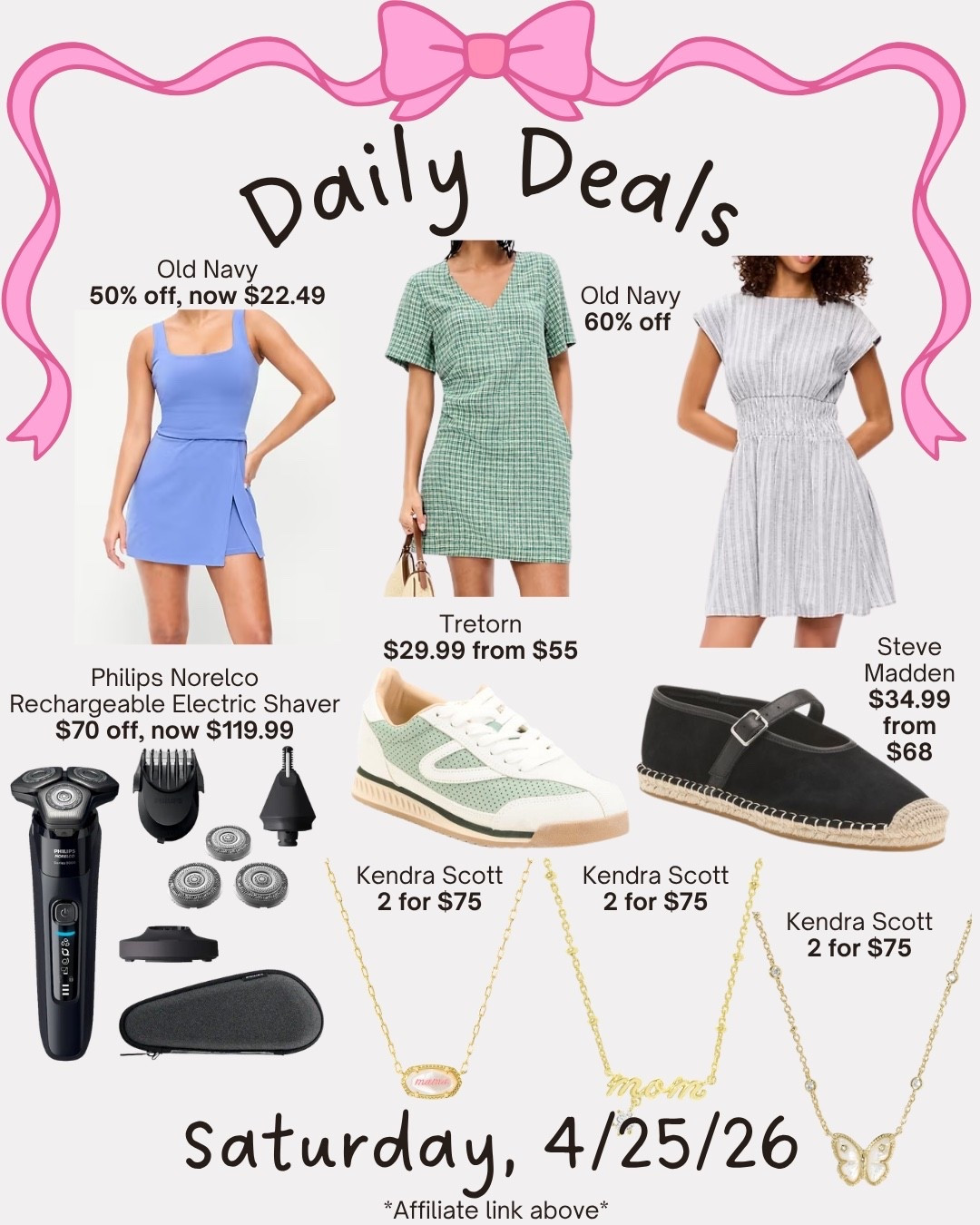 Daily deals 

#LTKMothersDay #LTKSaleAlert #LTKMidsize