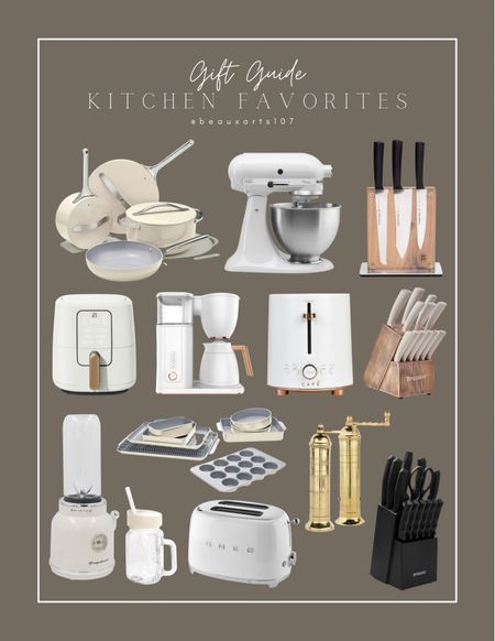 Kitchen favorites 

#LTKGiftGuide #LTKsalealert #LTKhome