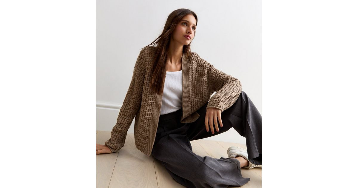 Mink Stitch Knit Cardigan | New Look | New Look (UK)