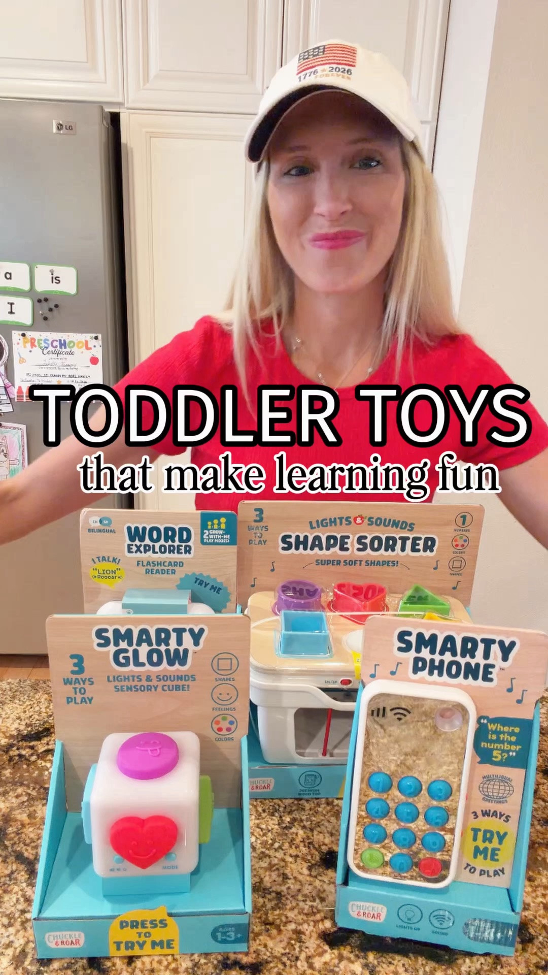 Comment TOY and I’ll send you the links to all four! 🧸✨

I’m always looking for toys that keep my kids engaged while encouraging them to learn through play, and these new Chuckle & Roar finds have been such a fun addition to our days.

Some of the things I love:
🤍 Hands-on, interactive play
🌎 English & Spanish learning
✨ Encourages curiosity and problem-solving
🧩 Fun for different ages and stages

Which one do you think your little one would love the most? 💛

#LTKBaby #LTKKids #LTKTravel