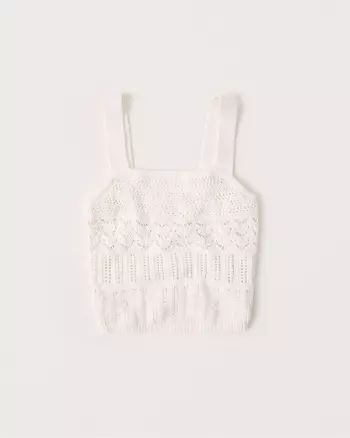 Texture Stitch Tank Top | Abercrombie & Fitch (US)