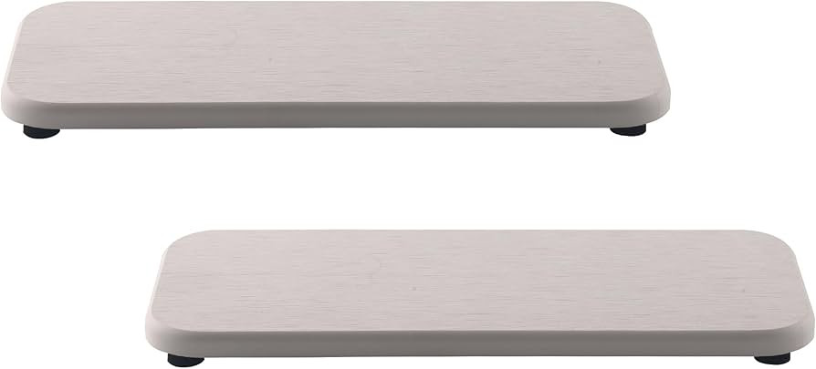 2 Pcs Water Absorbing Stone Trays, Kitchen/Bathroom Sink Soap Dish, Diatomite Tray Used for Hand ... | Amazon (US)