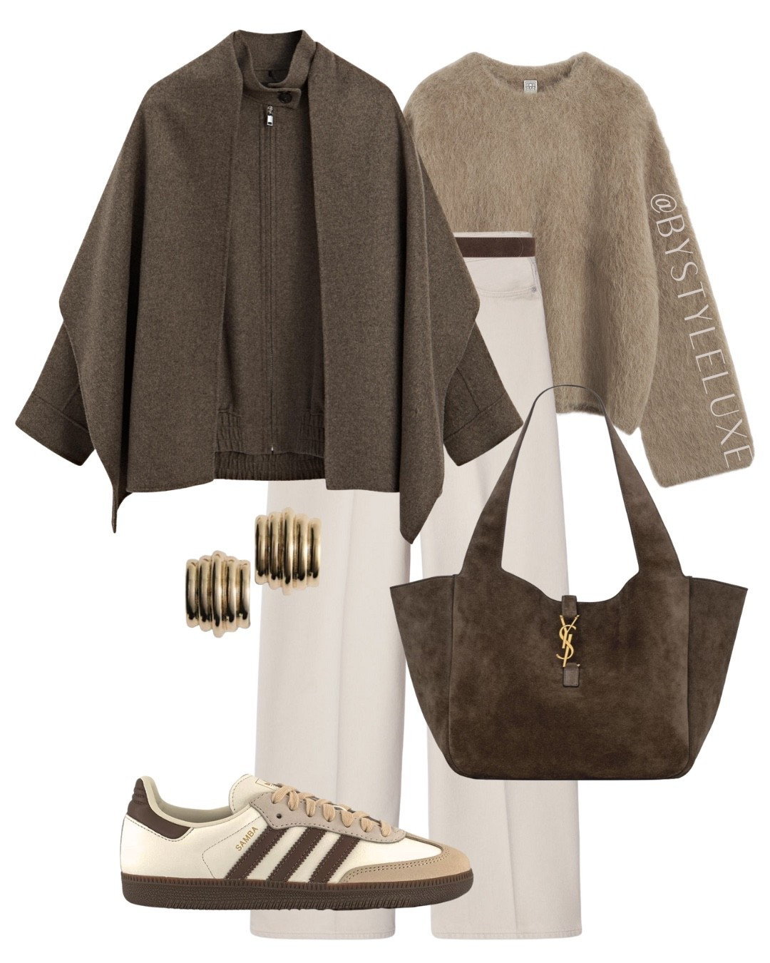 Obsessed with this new brown svarf coat, such a statement. Styled here with cream jeans and Adidas Sambas for an effortless outfit 

#trainers #jeans #autumnoutfit

#LTKautumn #LTKshoes #LTKwinter