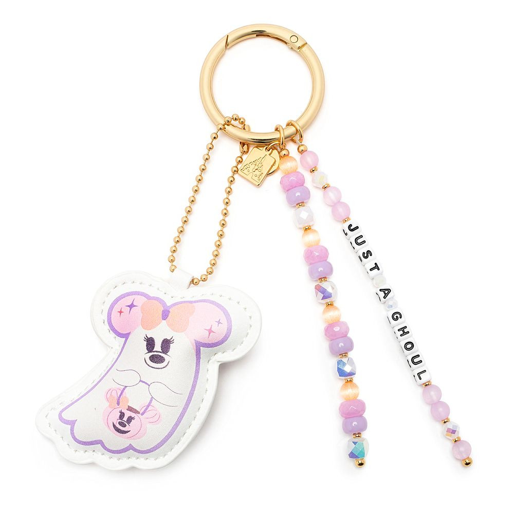 Minnie Mouse Cutie Ghost Bag Charm by Little Words Project | Disney Store