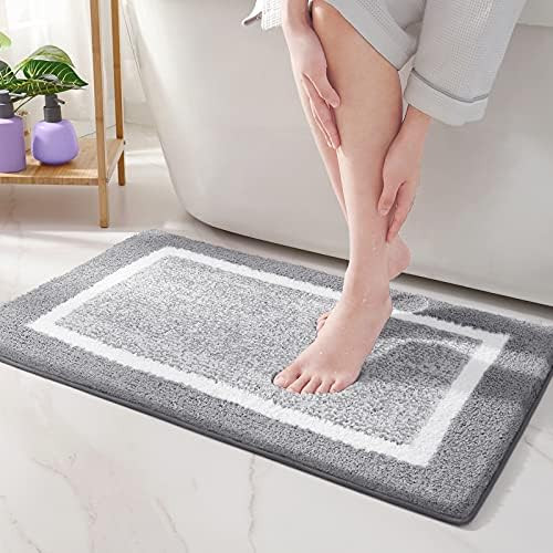 Color G Bathroom Rug Mat, Ultra Soft and Water Absorbent Bath Rug, Bath Carpet, Machine Wash/Dry, fo | Amazon (US)