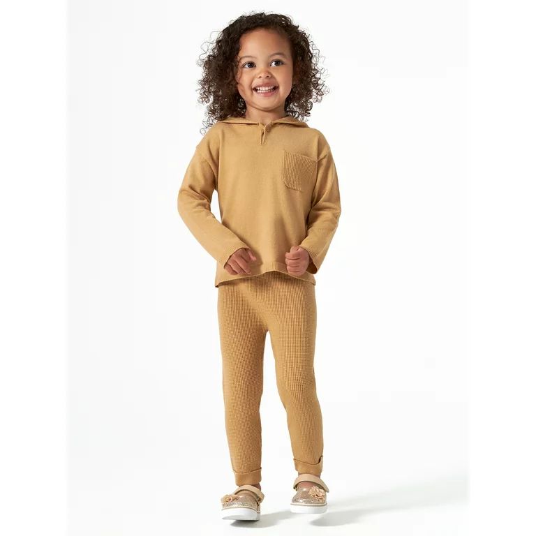 Modern Moments by Gerber Baby & Toddler Boy or Girl Gender Neutral Sweater Knit Hoodie & Pant, 2-... | Walmart (US)