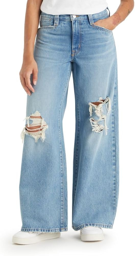 Levi's Women's 94 Baggy Wide Leg Jean (Also Available in Plus) | Amazon (US)