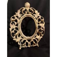 Antique Art Nouveau Gold Gilded Ornate Picture Frame | Etsy (US)