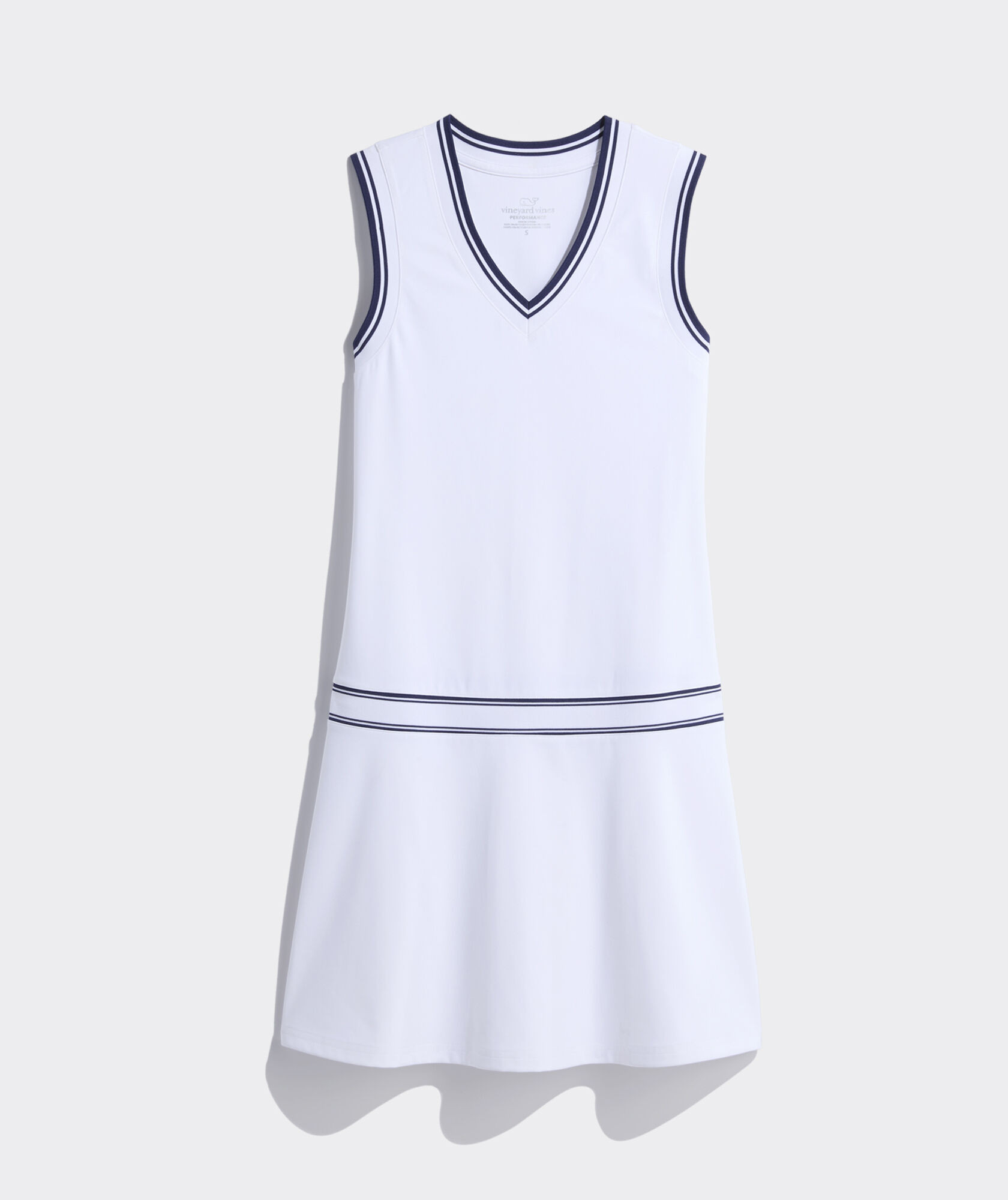 Performance Sleeveless Drop-Waist Dress | vineyard vines