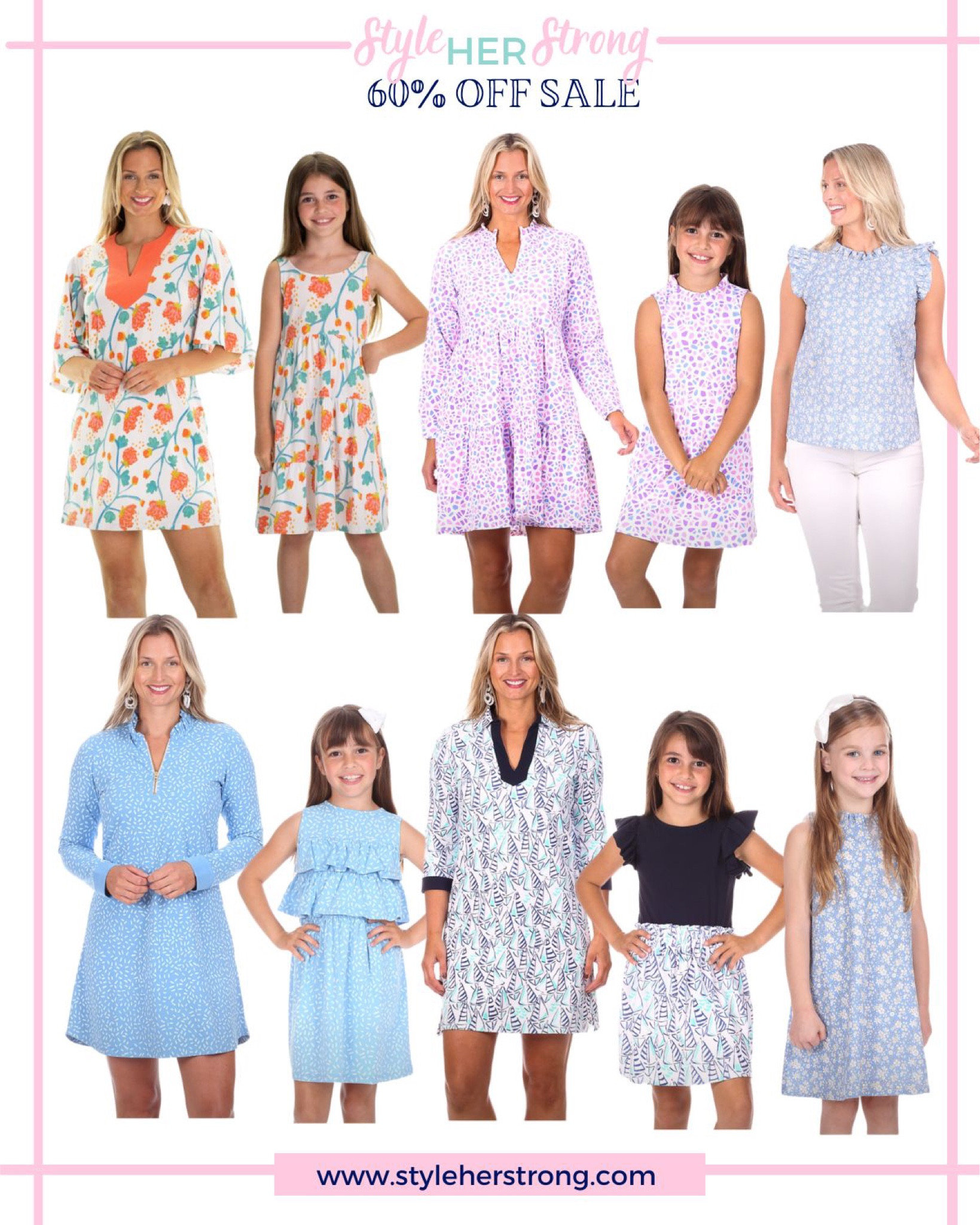 Duffield Lane is one of my favorite preppy brands that also has the cutest mommy and me styles. Get 60% off so many adorable styles right now 

#LTKunder100 #LTKsalealert #LTKfamily