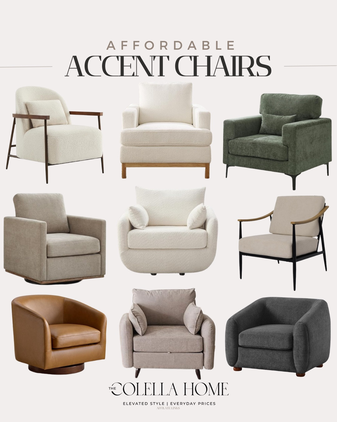 Loving these Amazon accent chairs! Perfect for a home refresh while also being affordable!

Looks for less, furniture, living room furniture, home decor

#LTKFindsUnder50 #LTKFindsUnder100 #LTKHome
