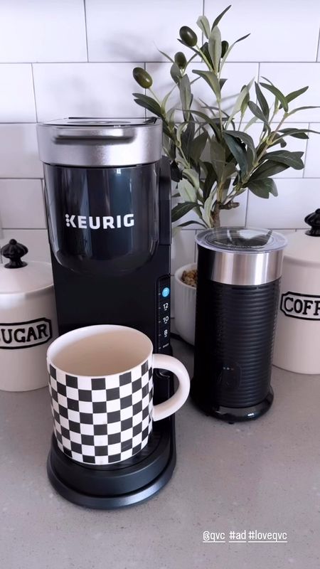 This is easily my most favorite coffee maker I have ever owned!!! It brews hot and cold coffee and comes with a frother! #ad #loveqvc It is Today’s Special Value so now is the time to snag one!!!! New customers can use code February15 for $15 off until 2/29!!

#LTKsalealert #LTKfindsunder100 #LTKhome