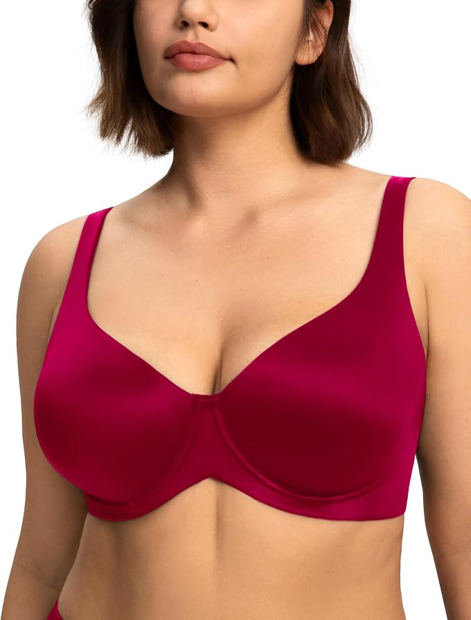 HSIA Minimizer Bras for Women Plus Size Unlined Tshirt Bra for Large Breast | Amazon (US)