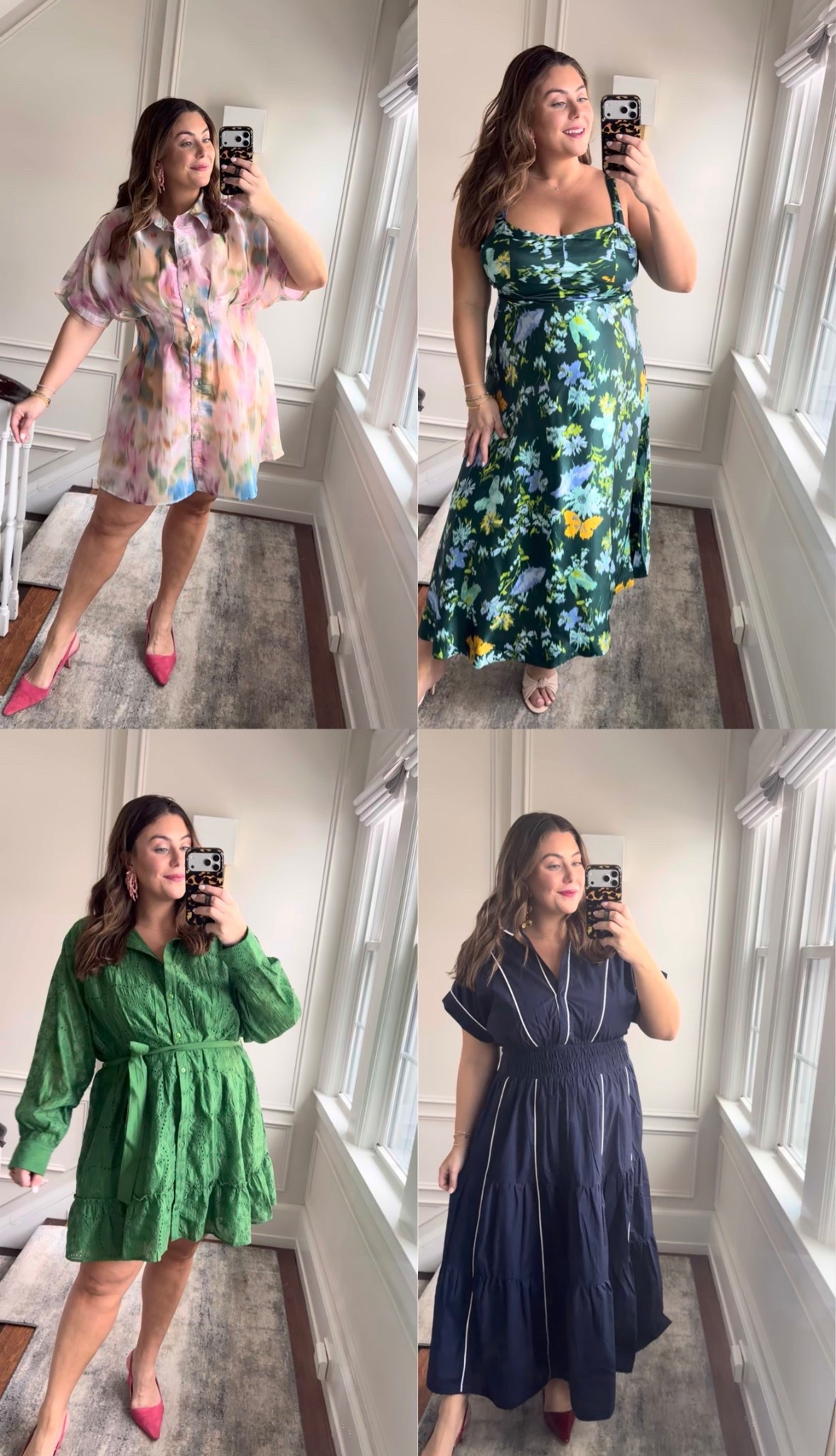 Use CARALYN20 on all things Anthropologie! Wearing 2X in pink dress, XL in top right, 2x in green (wish I did 1x) and 1X in navy bottom right. Linking more Anthro favs below 

#LTKSeasonal #LTKPlusSize #LTKBump