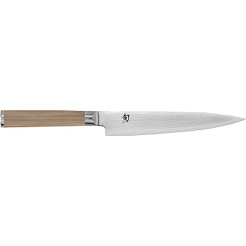 Shun Classic Blonde 6” Utility Knife, Blonde PakkaWood Handle, Full Tang VG-MAX Blade | Amazon (US)