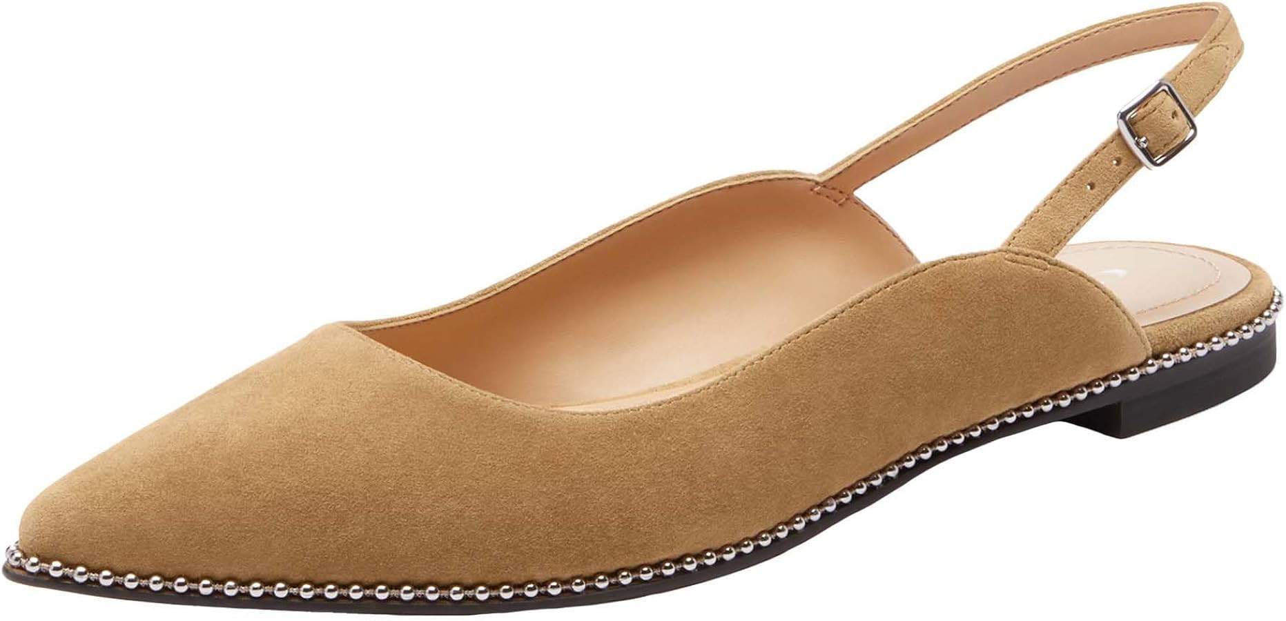 Coach Women's VAE Suede Skimmer Ballet Flat | Amazon (US)