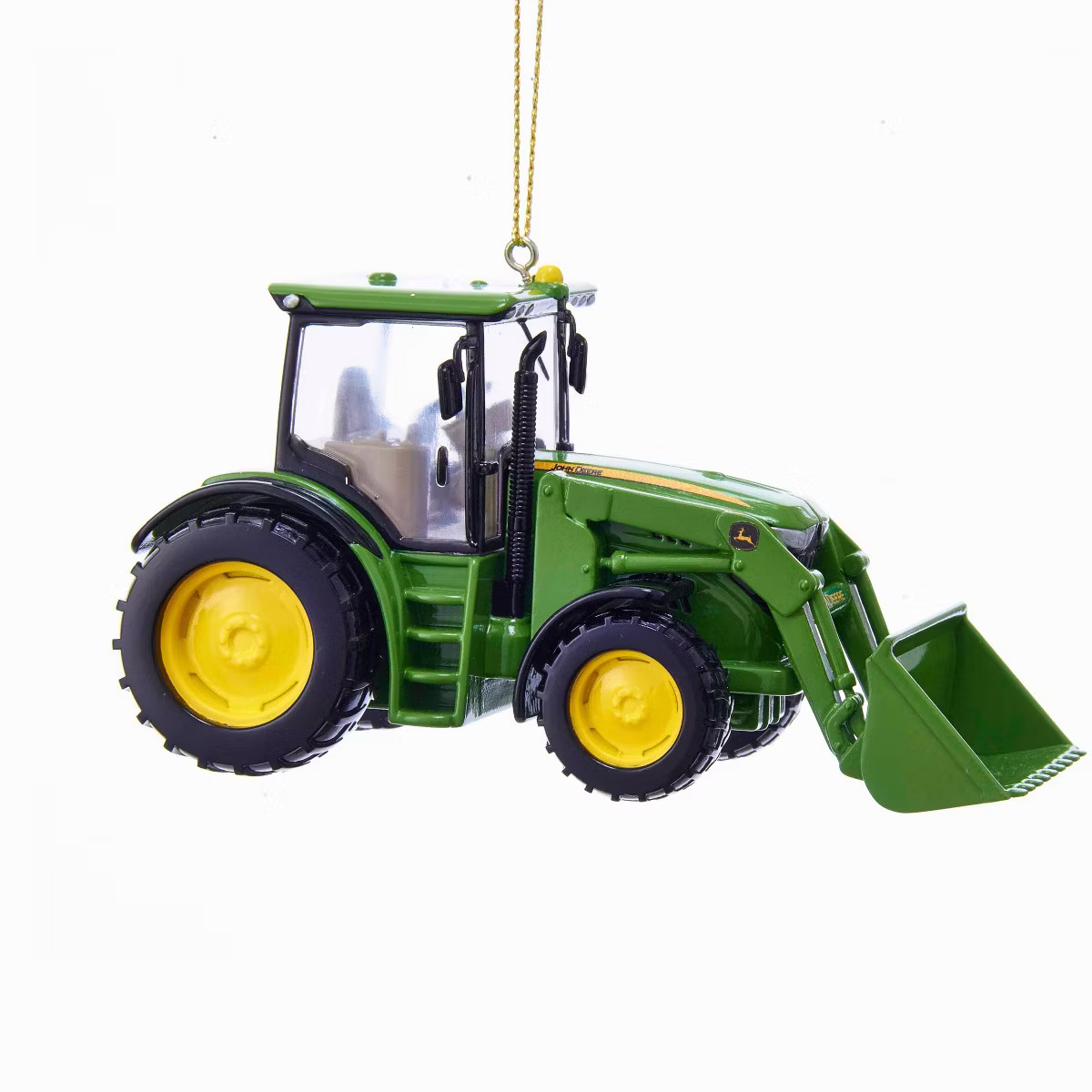 John Deere Tractor Loader Christmas Tree Ornament: Indoor Decoration, 3.5" Multicolored Plastic, ... | Target