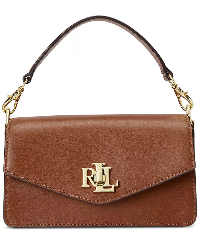 Lauren Ralph Lauren Small Leather Tayler Convertible Crossbody Bag & Reviews - Handbags & Accesso... | Macys (US)