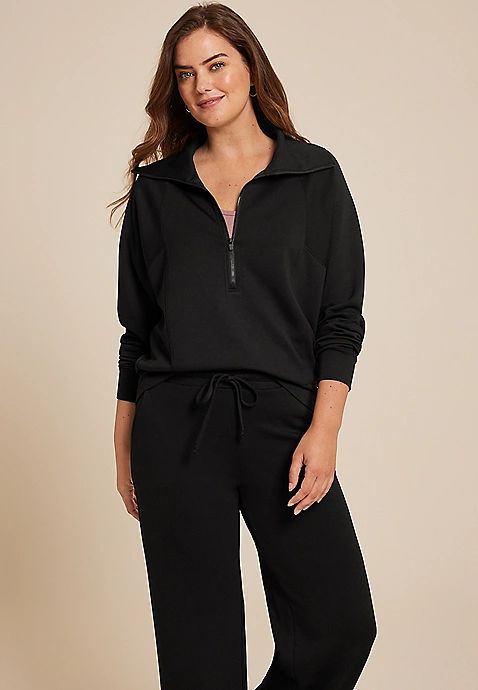 Scuba Half Zip Sweatshirt | Maurices