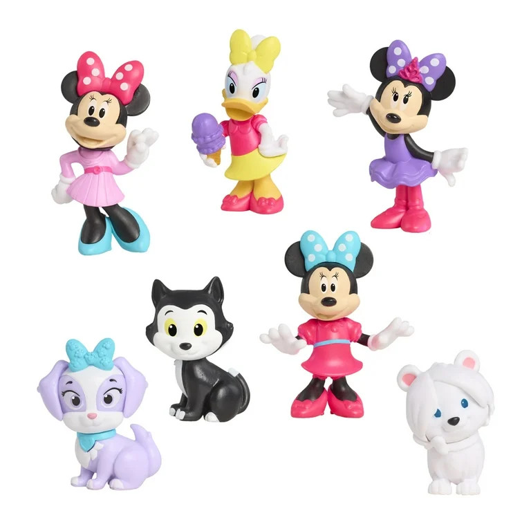Disney Junior Minnie Mouse Collectible Figure Set, Baby and Toddler Toys | Walmart (US)