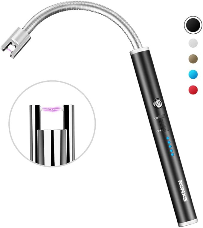 RONXS Lighter, Upgraded Candle Lighter Camping Lighter Grill Lighter USB Lighter Plasma Arc with ... | Amazon (US)