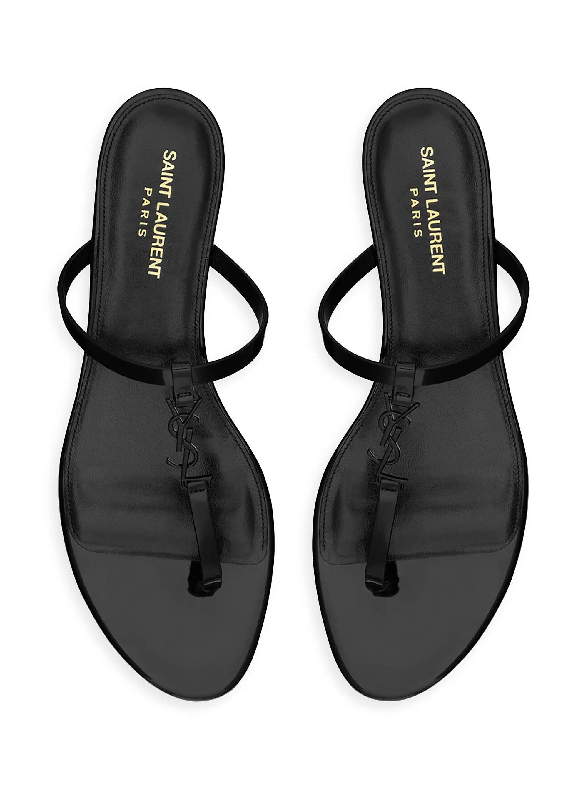 Cassandra Slides In Patent Leather | Saks Fifth Avenue