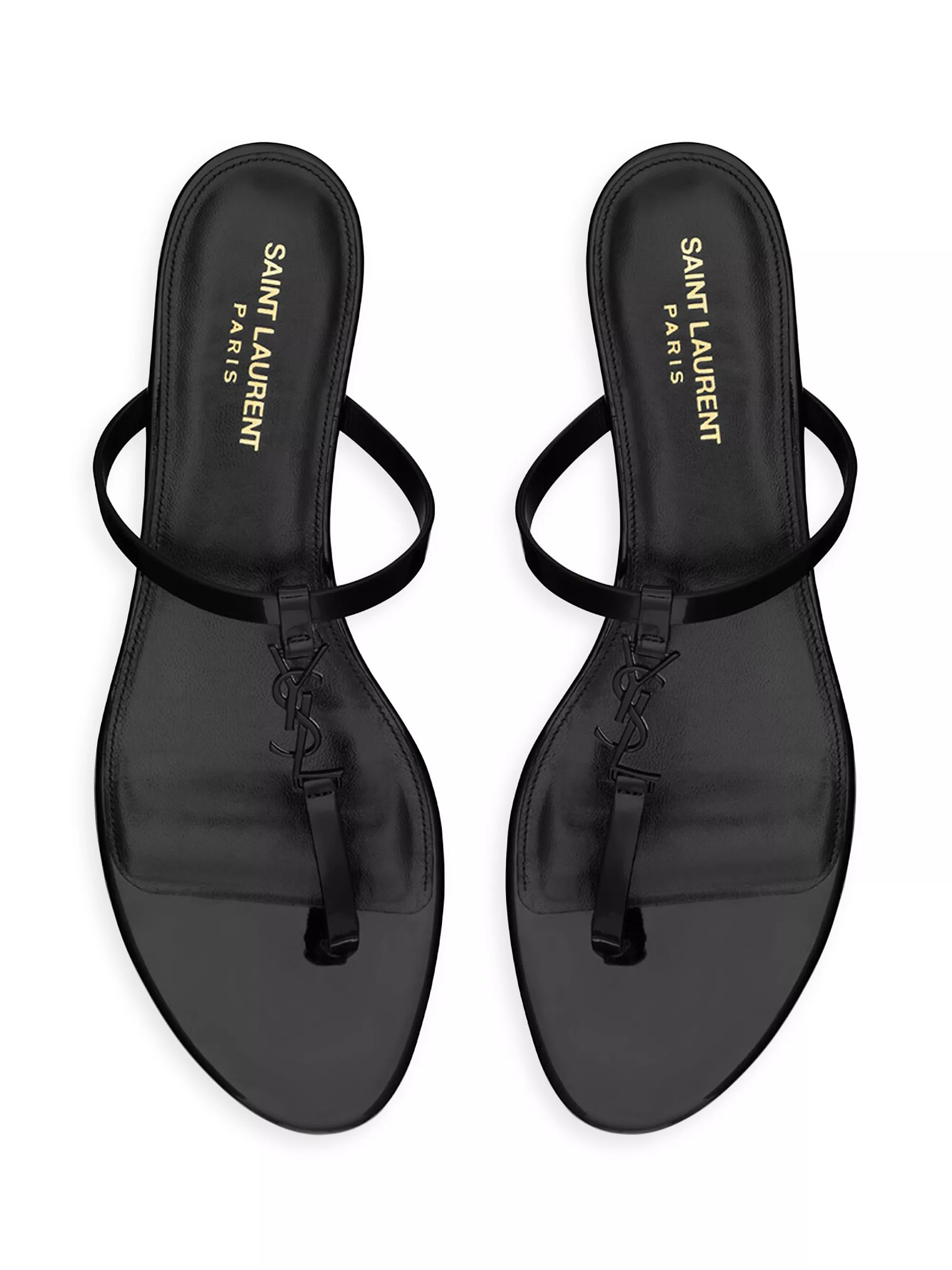 Cassandra Slides In Patent Leather | Saks Fifth Avenue