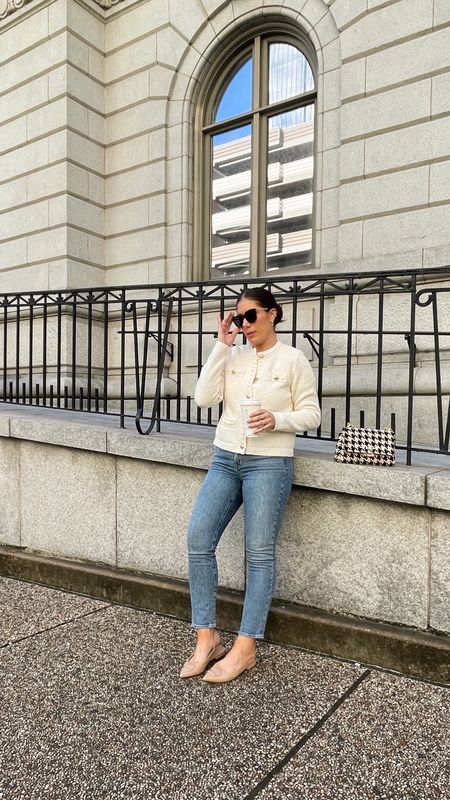 
Wearing Madewell The Perfect Vintage Jeans- size 27 (size down 1)

HM jacket in medium
Nordstrom slingbacks from the Nordstrom sale.  Linked similar styles, 


#LTKxMadewell #LTKSaleAlert #LTKStyleTip