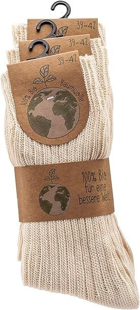 3 pairs of PURE ORGANIC COTTON Winter Socks, Women, Super Soft, Breathable, 100% NATURAL, Seamles... | Amazon (CA)