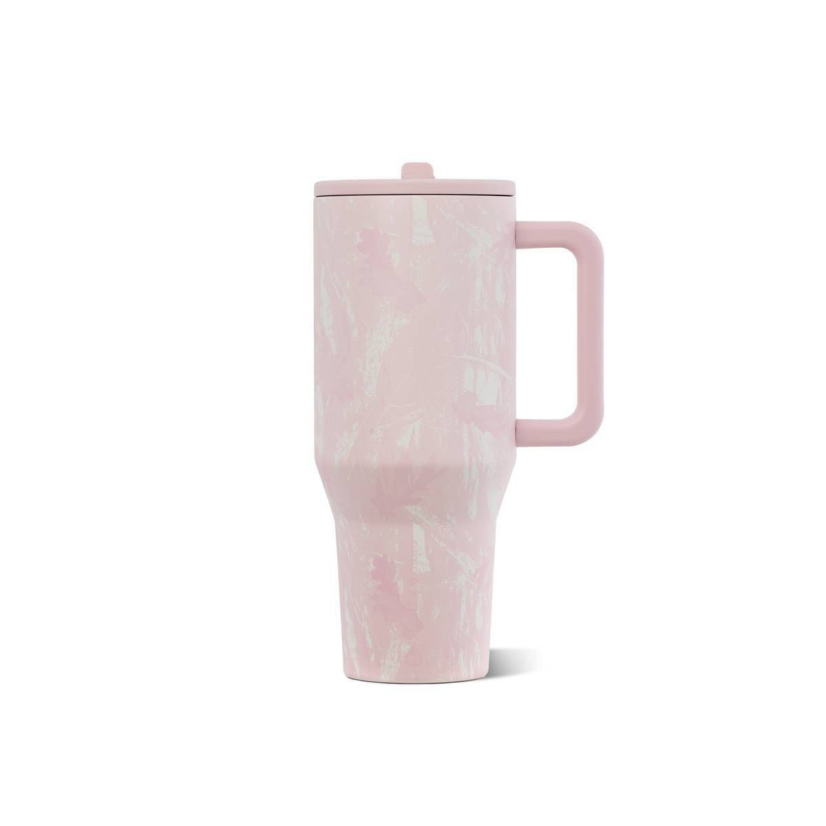 HydroJug 32oz Traveler Straw Tumbler Pink Camo | Target