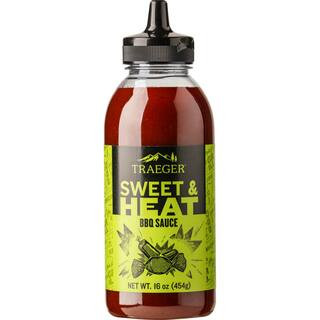 Traeger Sweet & Heat Spicy BBQ Marinade 16 oz. Squeeze Bottle SAU065 - The Home Depot | The Home Depot