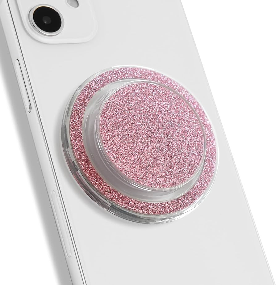 On The Grip Bling Bling Glitter Phone Grip & Stand - Elegant Magsafe Compatible Phone Holder for ... | Amazon (US)