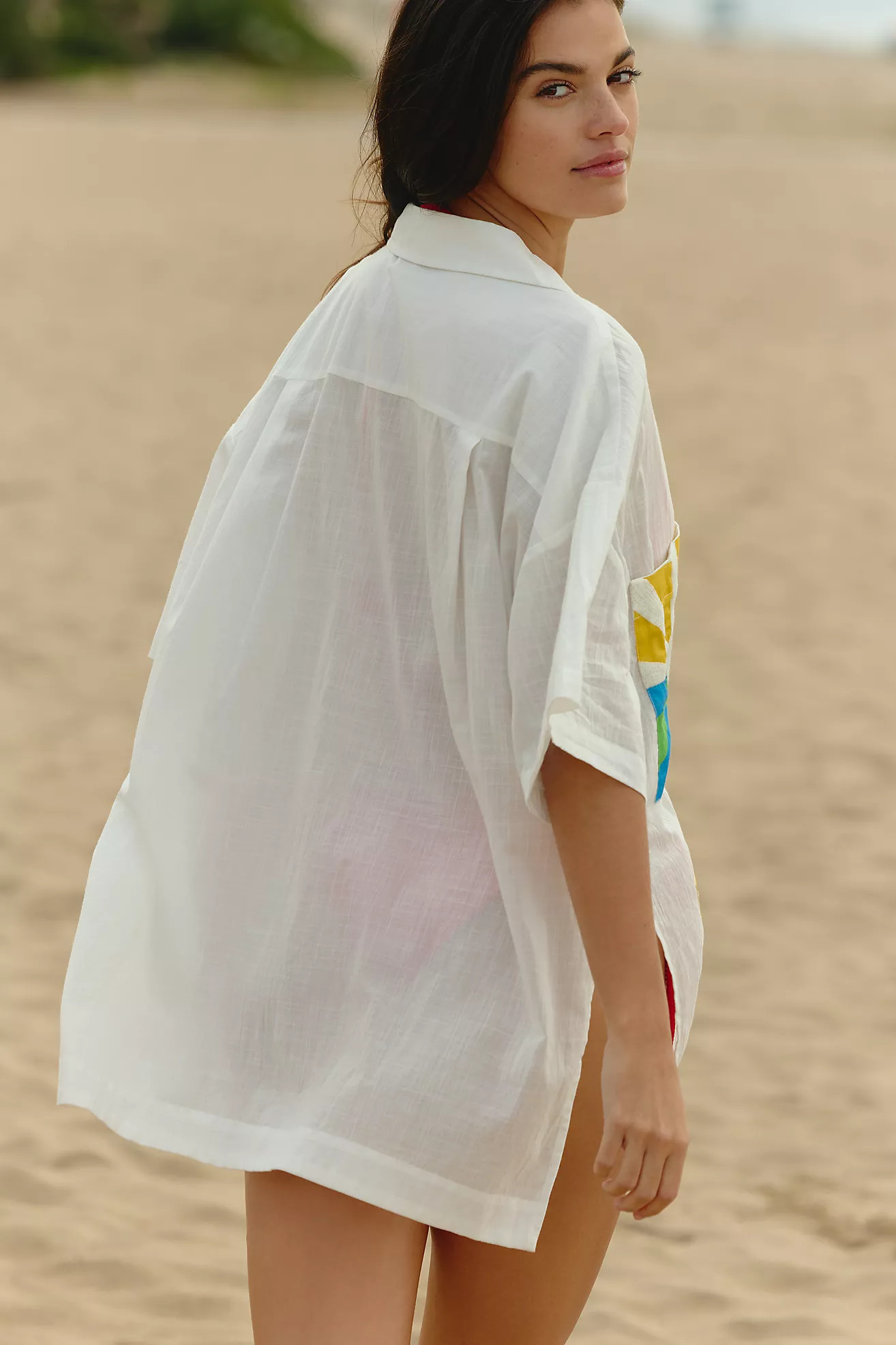 Celandine Boxy Buttondown Shirt | Anthropologie (US)