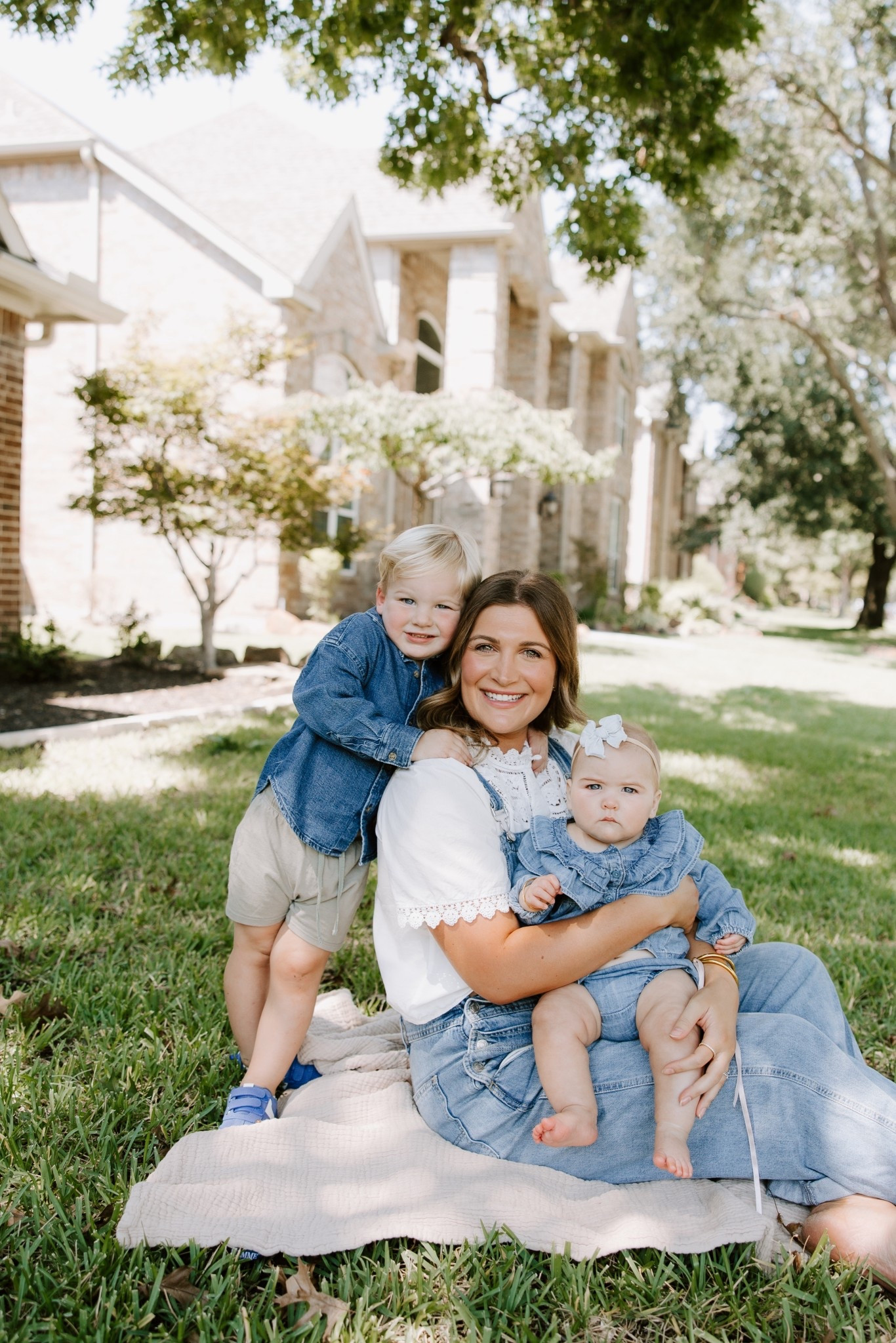 Denim fall family outfit ideas 💙 Did a mommy & me shoot with my babies and loved these Denim outfits. 

blue jean baby, baby girl outfits, toddler boy denim shirt, overalls 

#LTKBaby #LTKStyleTip #LTKKids