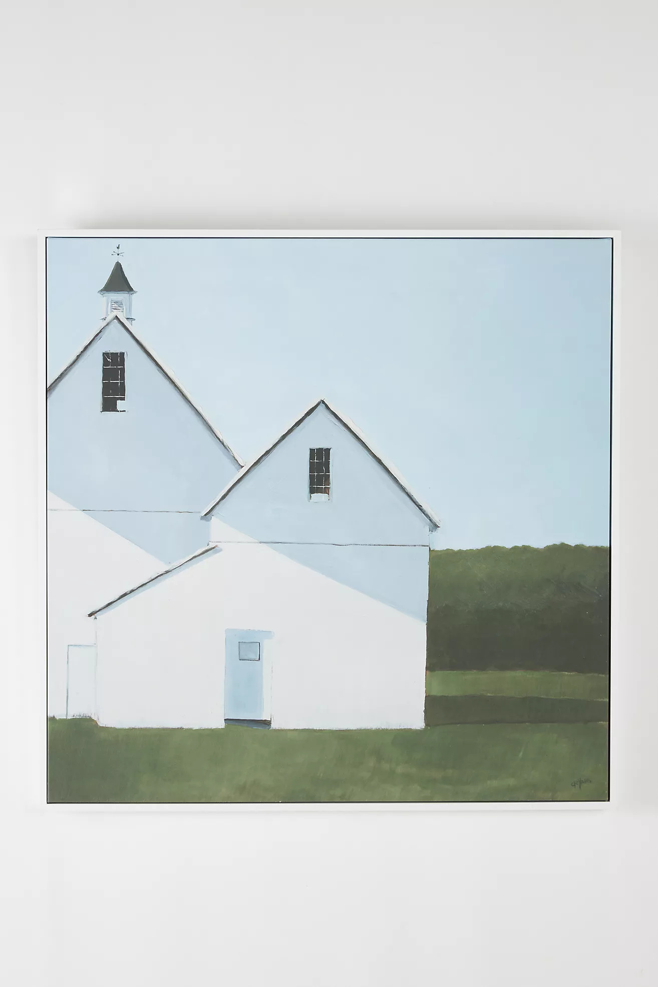 Barns in Shadow 2 Wall Art | Anthropologie (US)