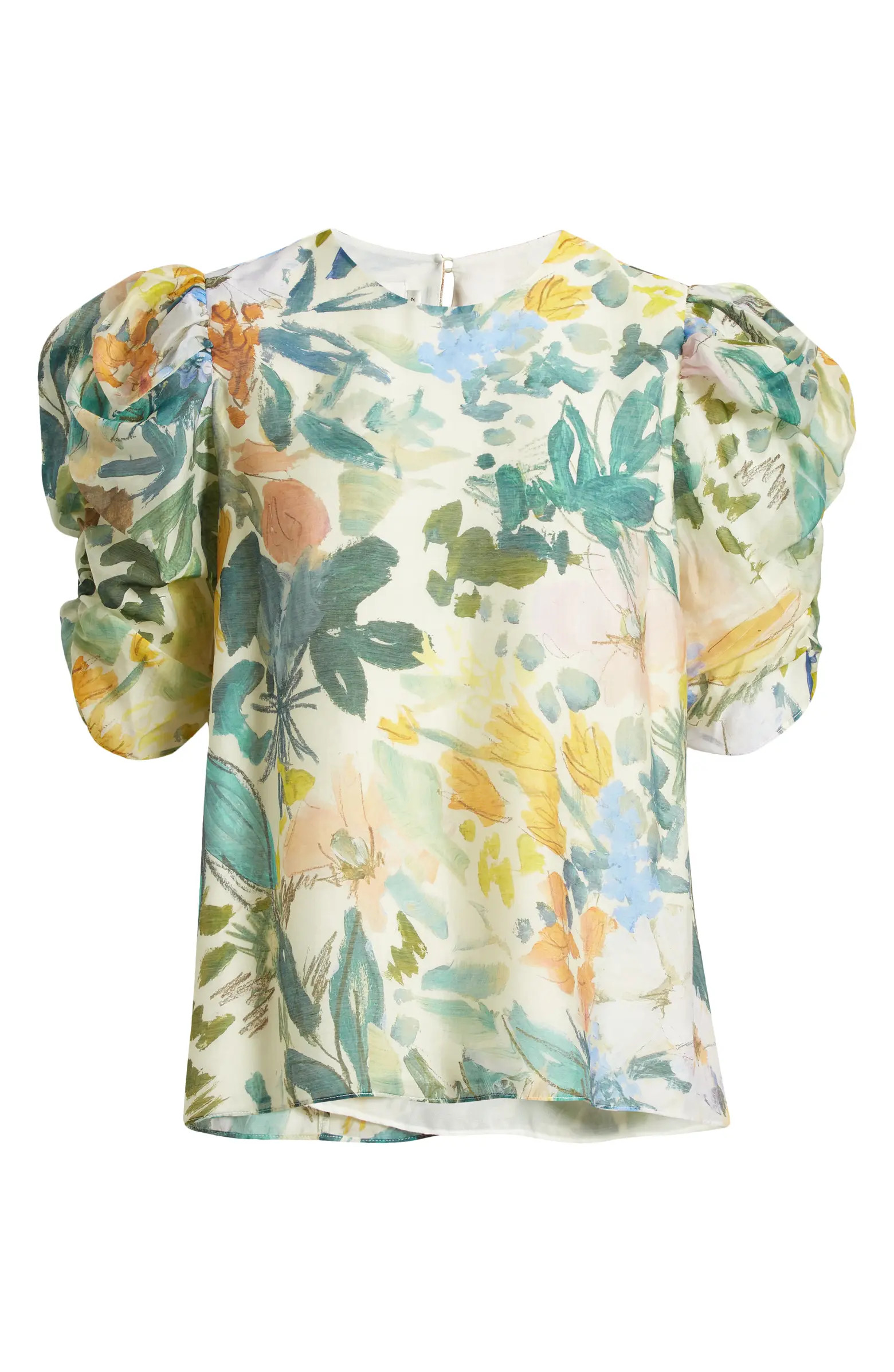 Ted Baker London Oasia Puff Sleeve Top | Nordstromrack | Nordstrom Rack